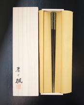 和柄面替わり｜四つの和柄を愉しむ職人仕立ての蒔絵箸
