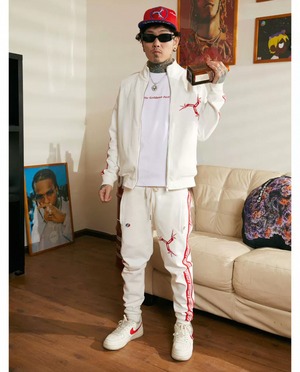 4COLOR/TGFCLUB logo track jacket setup対象