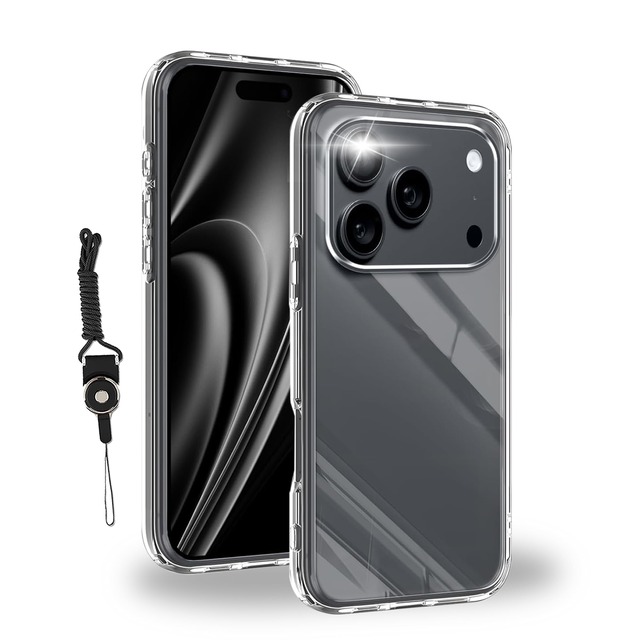 Awubaige 対応 iPhone18 pro/ 17 pro用の ケース クリア 保護ケース For アイフォン18 pro 用の カバー スマホケース 透明 TPU ソフト 薄型 軽量 耐衝撃 全面保護 柔らかい すり傷防 耐水 携帯カバー