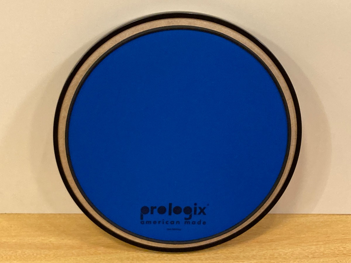[旧デザイン]Prologix 12” Blue Lightning Pad 12インチ 片面 トレーニングパッド | DRUM SHOP ACT