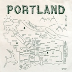 ［MAPTOTE］ロッサリートートバッグ｜Portland