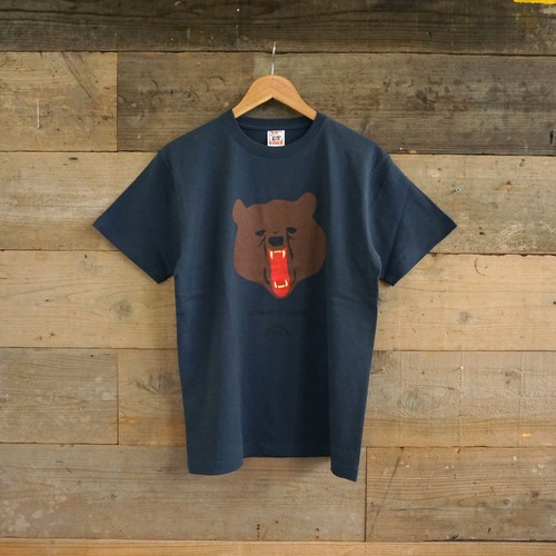親グマ Tシャツ【デニム】