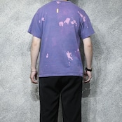 90's bleach tee purple