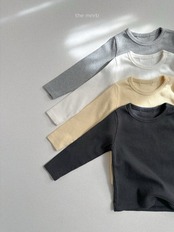 minirobe 26/SS Queen ribbed long-sleeve T-shirt