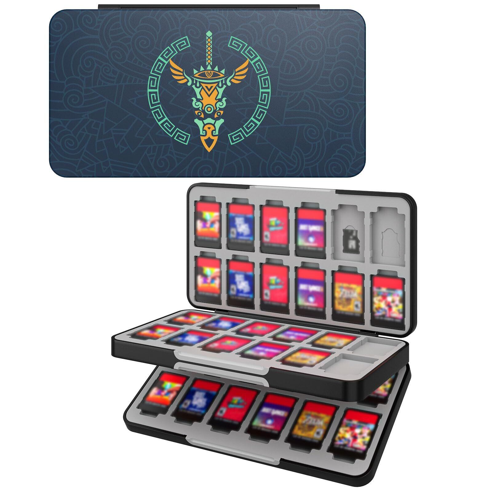 Switch ソフトケース ATiC カード収納ケース Micro SD24枚/ソフト24枚