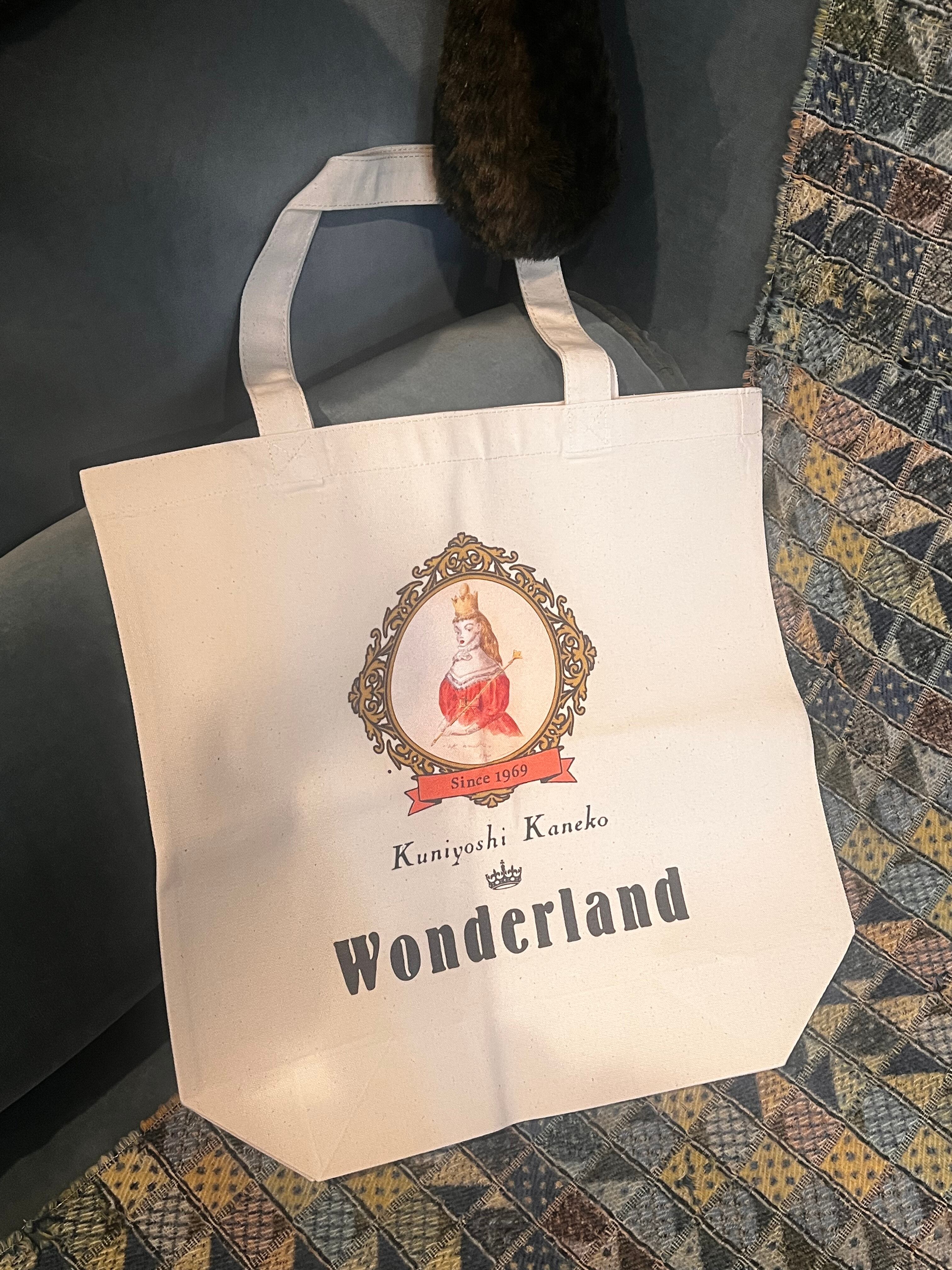 金子國義★トートバッグ★不思議の国のアリス New ! 【受注】トートバッグ| 金子國義×Wonderland コラボ