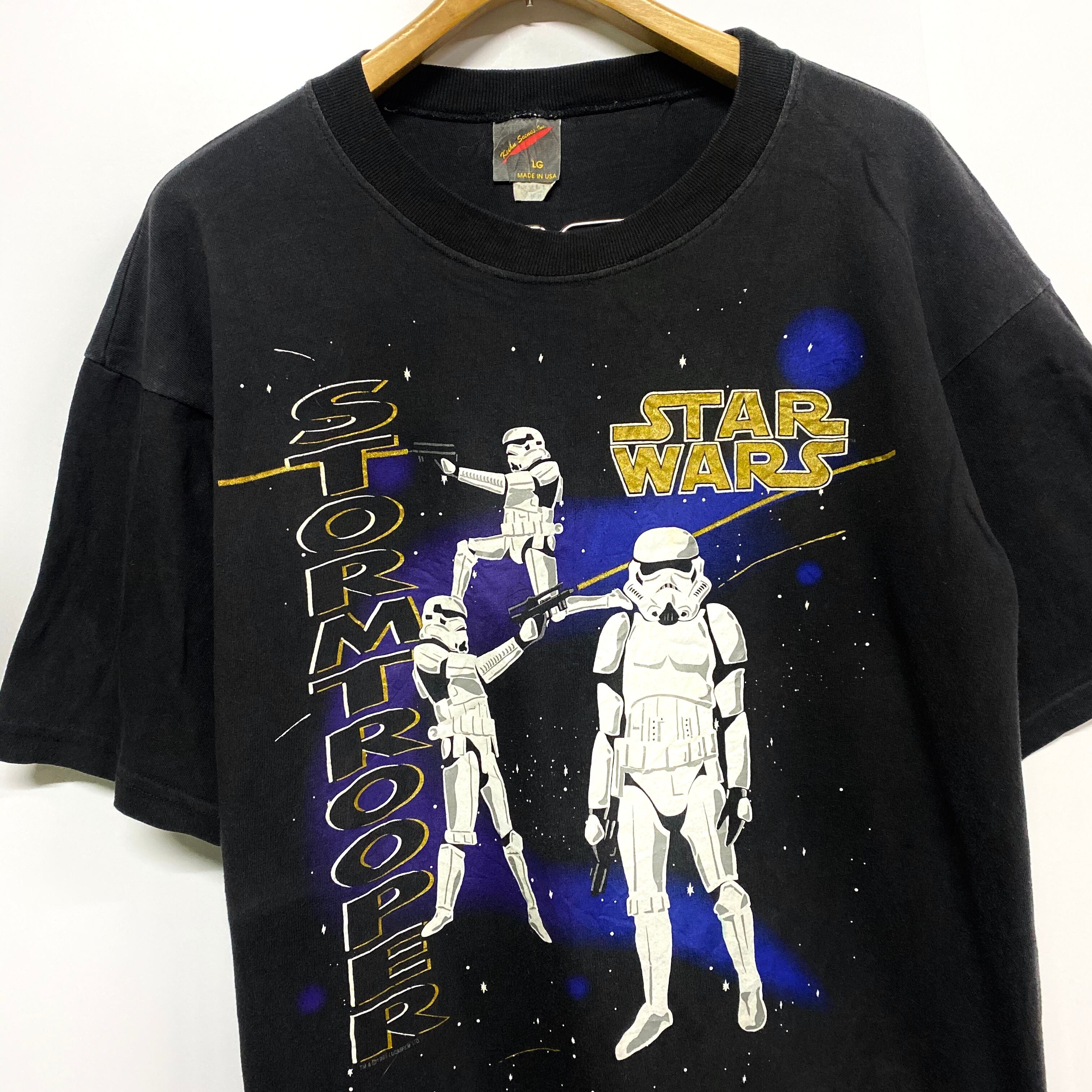 USA製 90s STAR WARS  総柄 限定Tシャツ