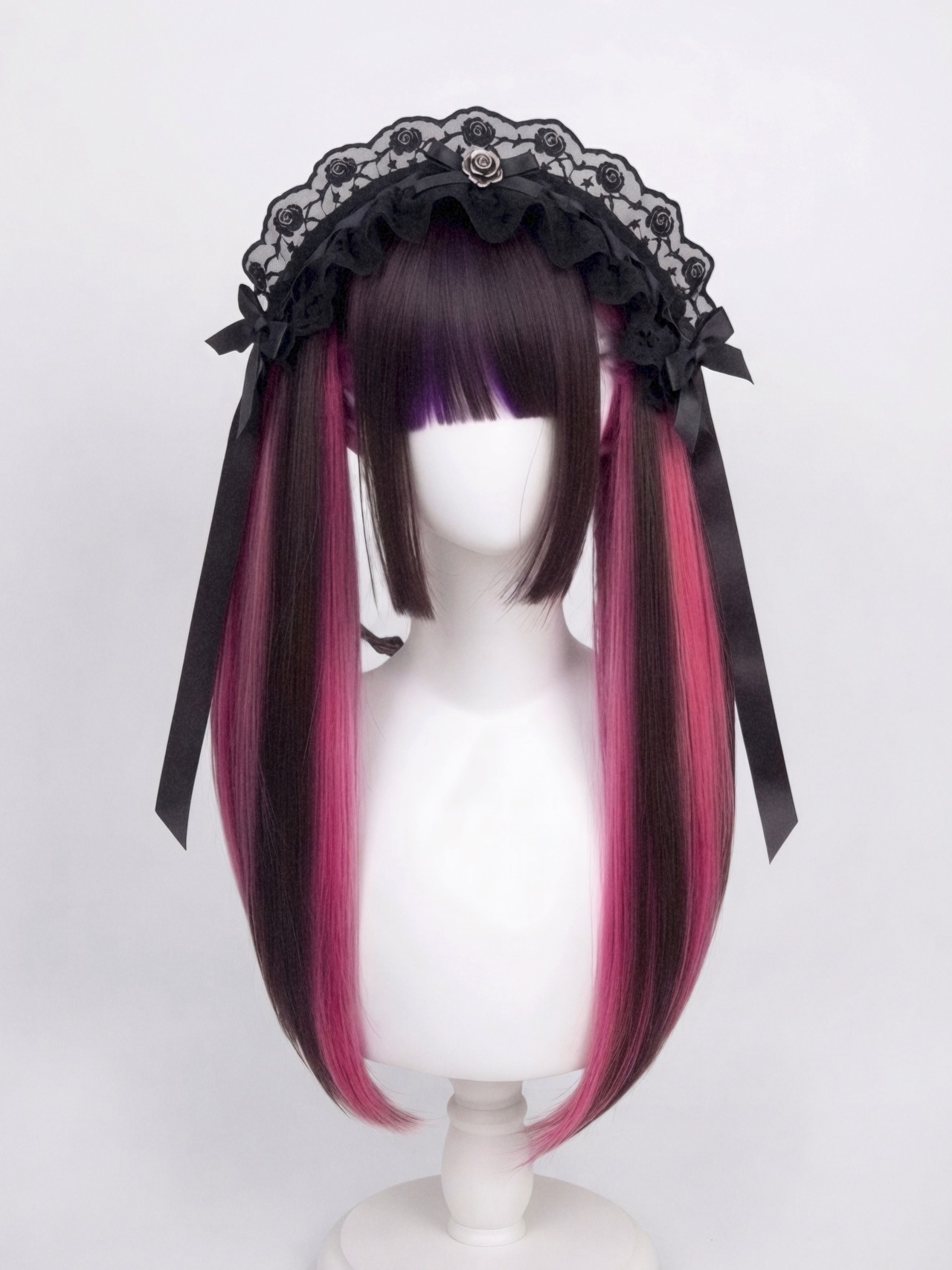 Basic - Raspberry Purple【商品番号 1054】レースフロントなし×