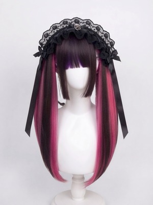 Basic - Raspberry Purple【商品番号 1054】レースフロントなし×