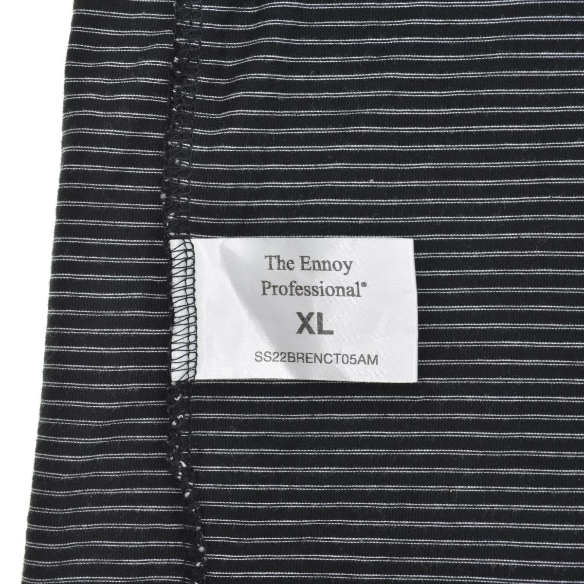 The Ennoy Professional / エンノイ プロフェッショナル 22SS SS22BRENCT05AM S/S Border  T-Shirts ボーダー半袖Tシャツ | カンフル京都裏寺店 powered by BASE