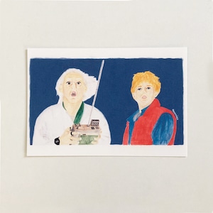 ポストカード - 映画「BACK TO THE FUTURE」より