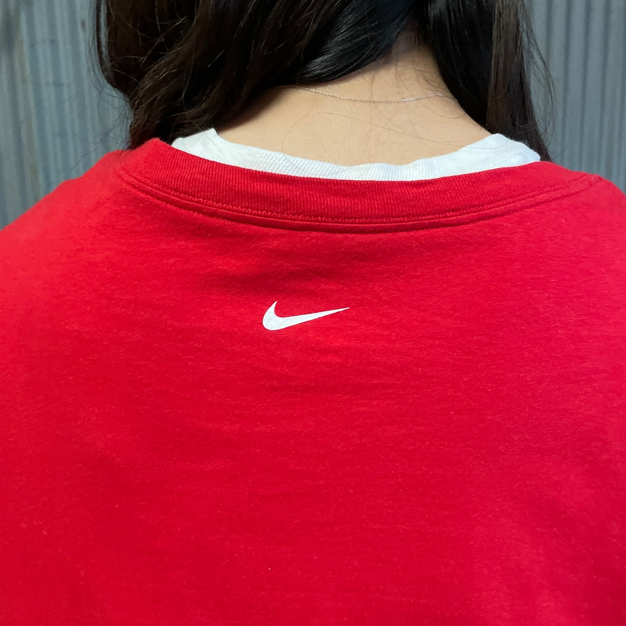 ビッグサイズ NIKE ナイキ van wert football カレッジチームロゴ 