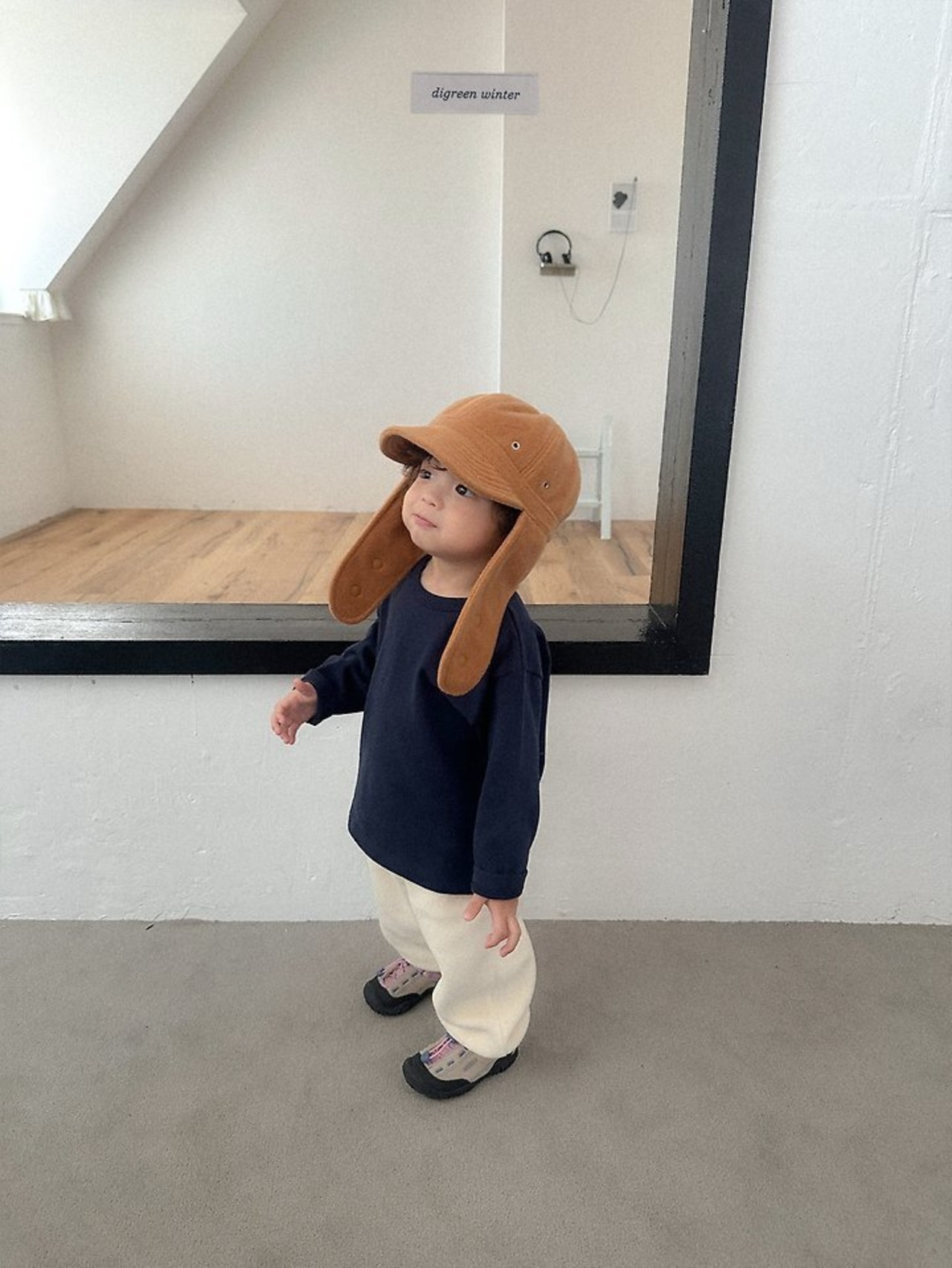 〖取寄〗韓国子供服 / 26winter / Digreen / フラップキャップ / キッズ / 冬服 *onesize*
