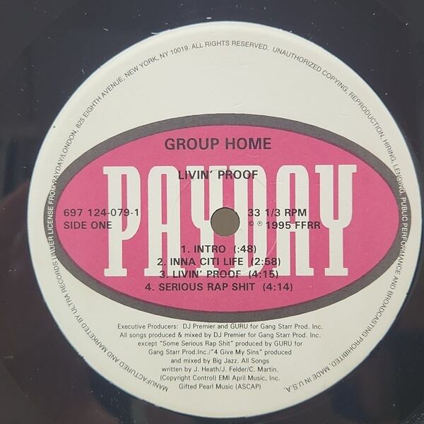 Group Home / Livin' Proof [697 124-079-1] - 画像3