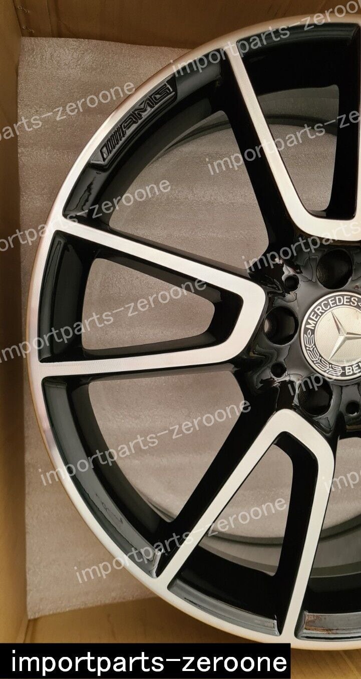 19インチ 純正メルセデス C クラス C43 AMG フロントアロイホイール