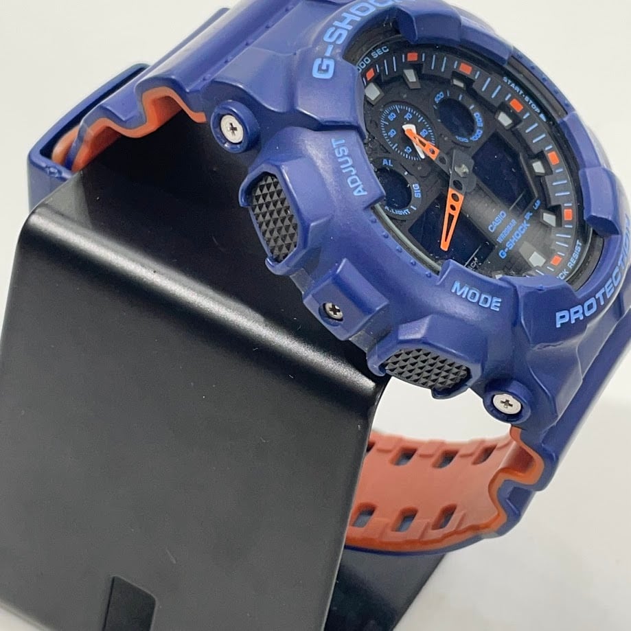 時計 g-shock オレンジ ブルー メンズ CASIO カシオ G-SHOCK ジー