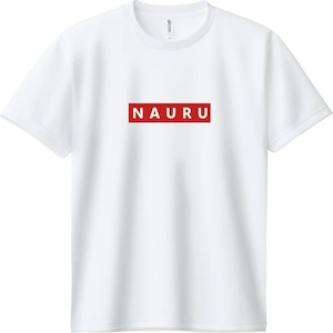 NAURU赤Tシャツ