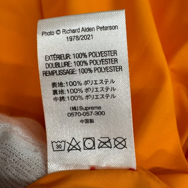 Supreme/シュプリーム【21SS】Iggy Pop Puffy Jacket/イギー ポップ