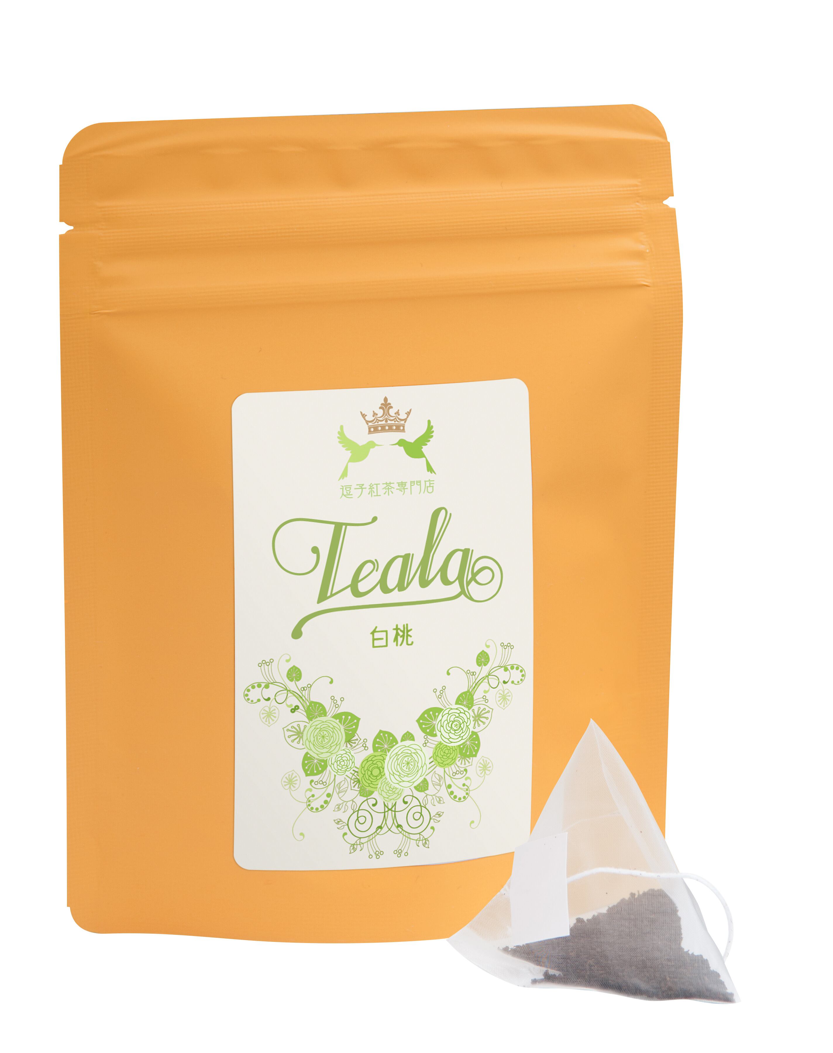 白桃の紅茶 ティーバッグ 25個入り | Teala紅茶専門店