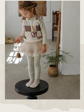 韓国子供服 / 26winter / puella FLO / オアレギンス / キッズ / 冬服 *90~140*
