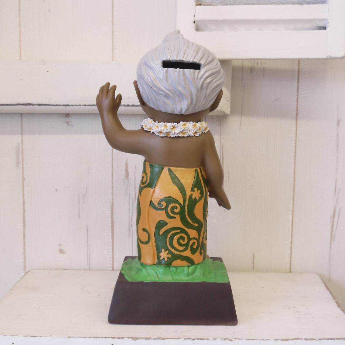 ☆ハワイ直輸入☆メネフネ人形／United Airlines 人形☆貯金箱