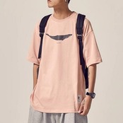 ホエールデザインTシャツ A4161