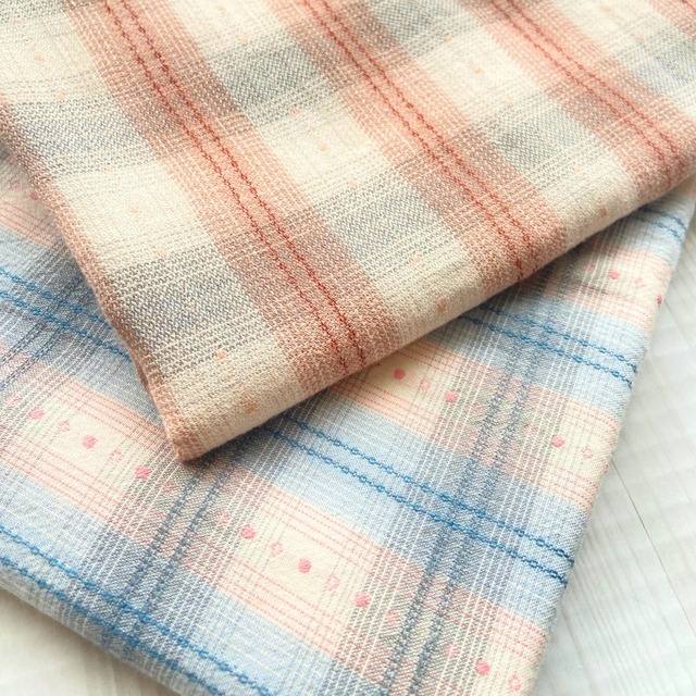 オーブチェック コットン