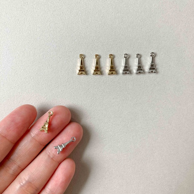 ミニエッフェル塔のメタルチャーム