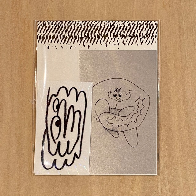 【STICKER】Silver & Hologram Sticker｜Ryusei Maeda
