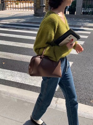 シャギーニットカーデ　AJ2205-508