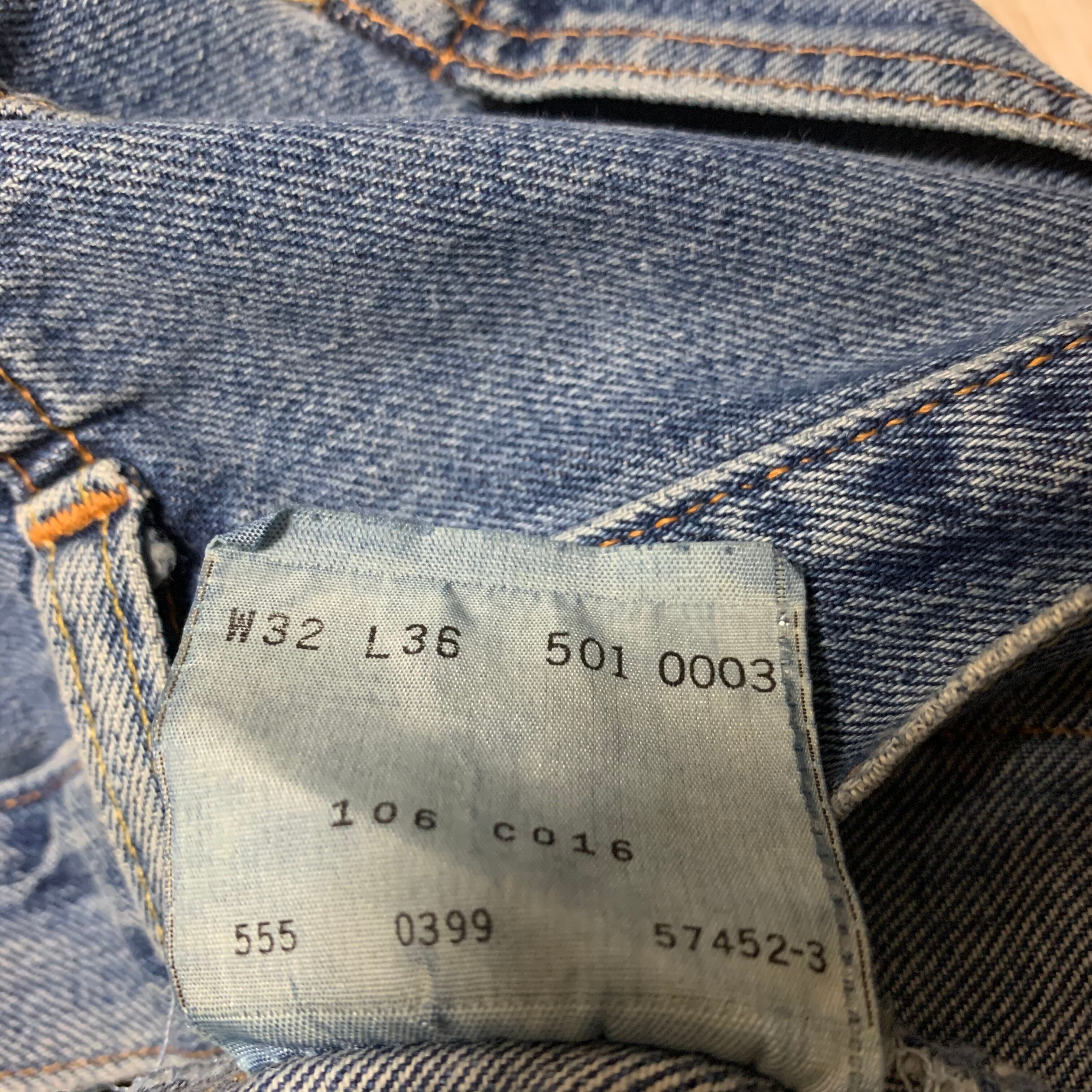 LEVI'S 501XX  1947 W33 L32 赤耳　ビッグE