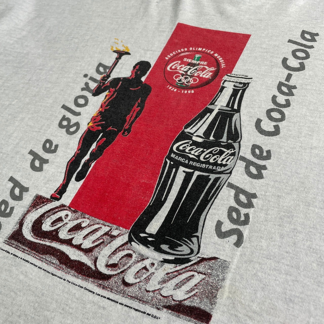 90年代 アイルランド製 coca-cola コカ・コーラ オリンピック 企業ロゴ 