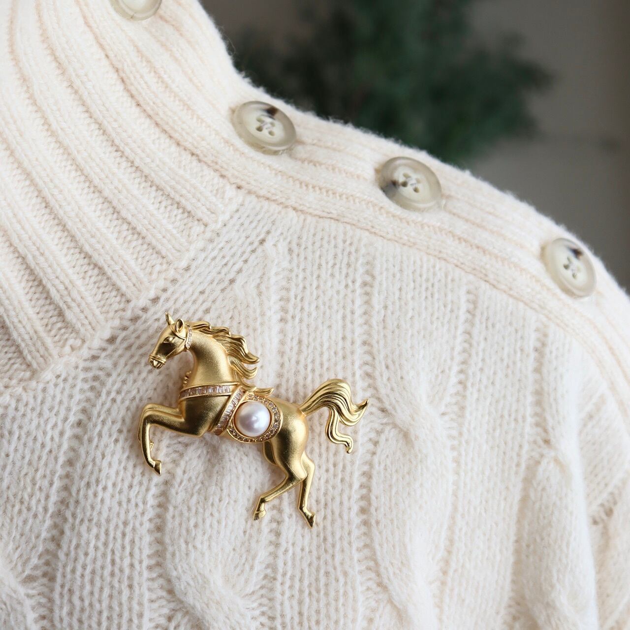 Horse Brooch／ホースブローチ | koaniani