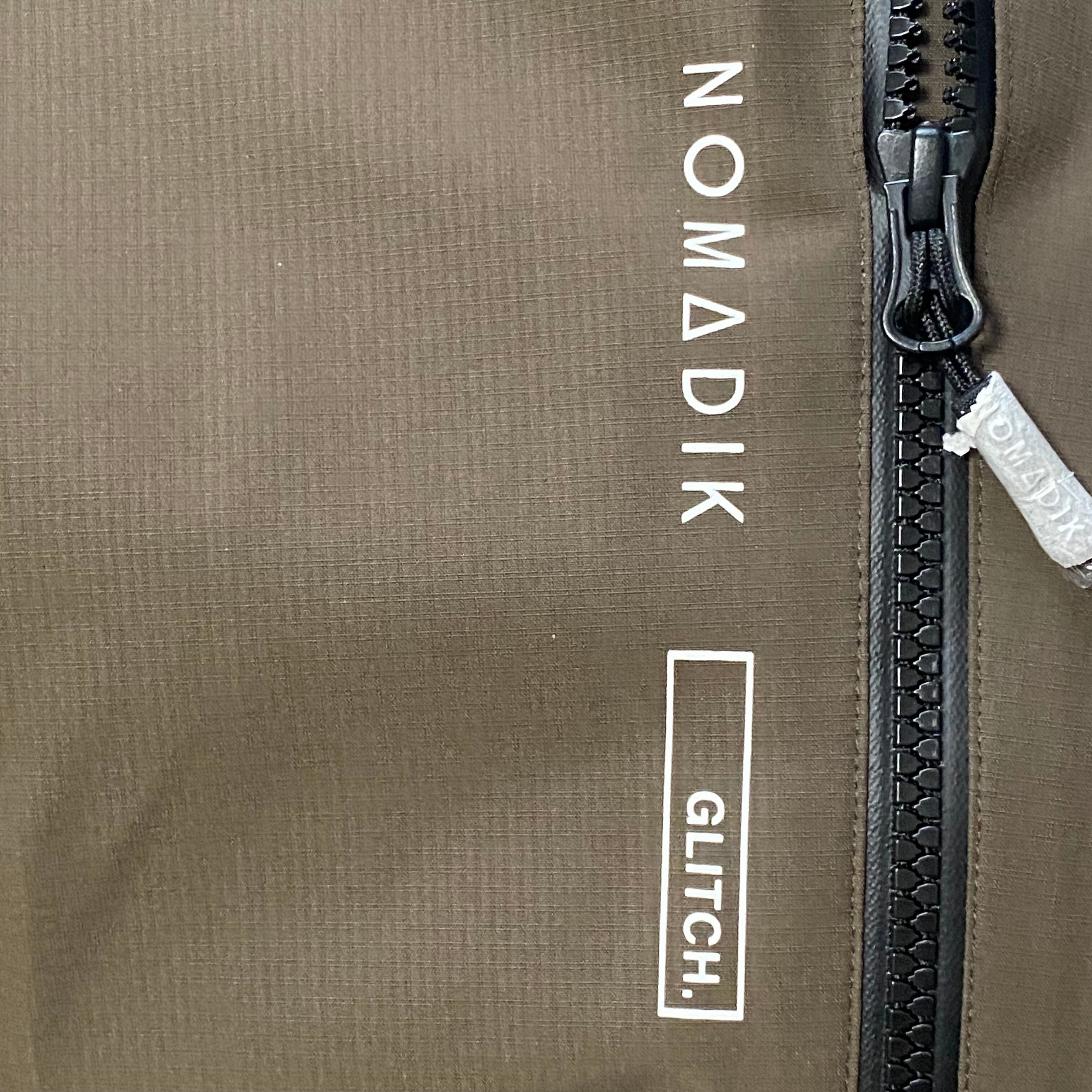 NOMADIK GLITCH BIB PNT BROWN XL | stripes