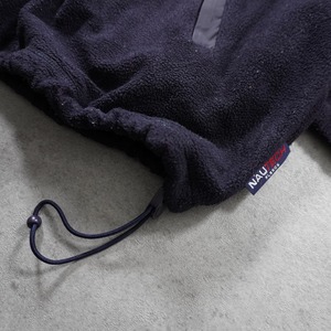 90s NAUTICA  fleece jacket L 古着