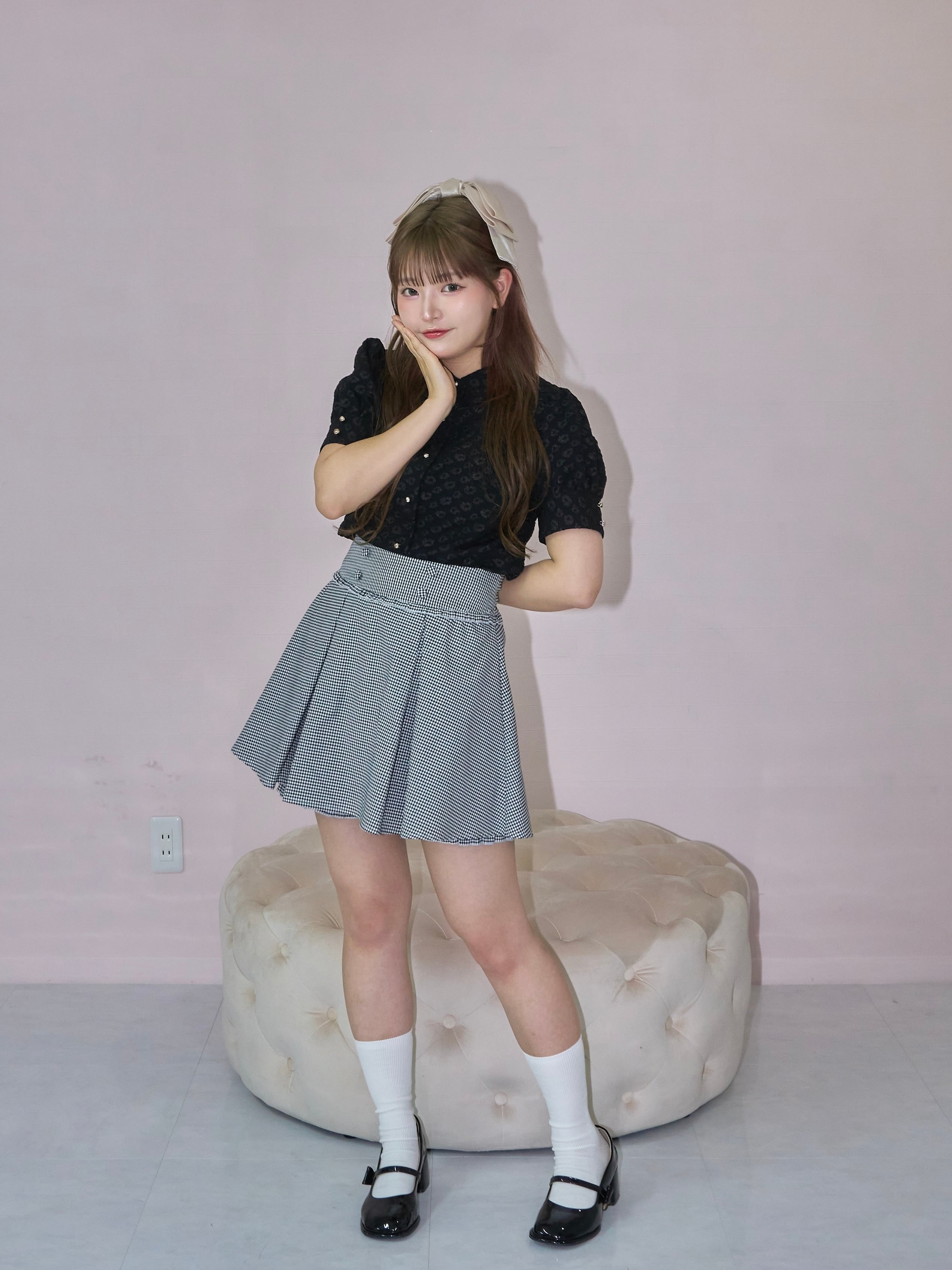 【LAST2】flower tart blouse