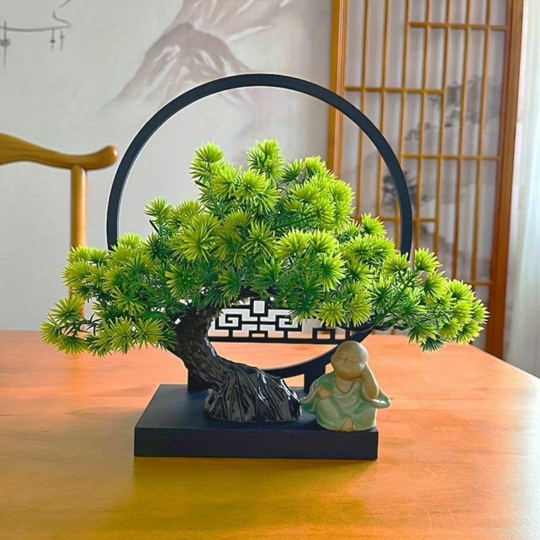 松盆栽　人工盆栽　和のインテリア 松盆栽 人工盆栽 和のインテリア