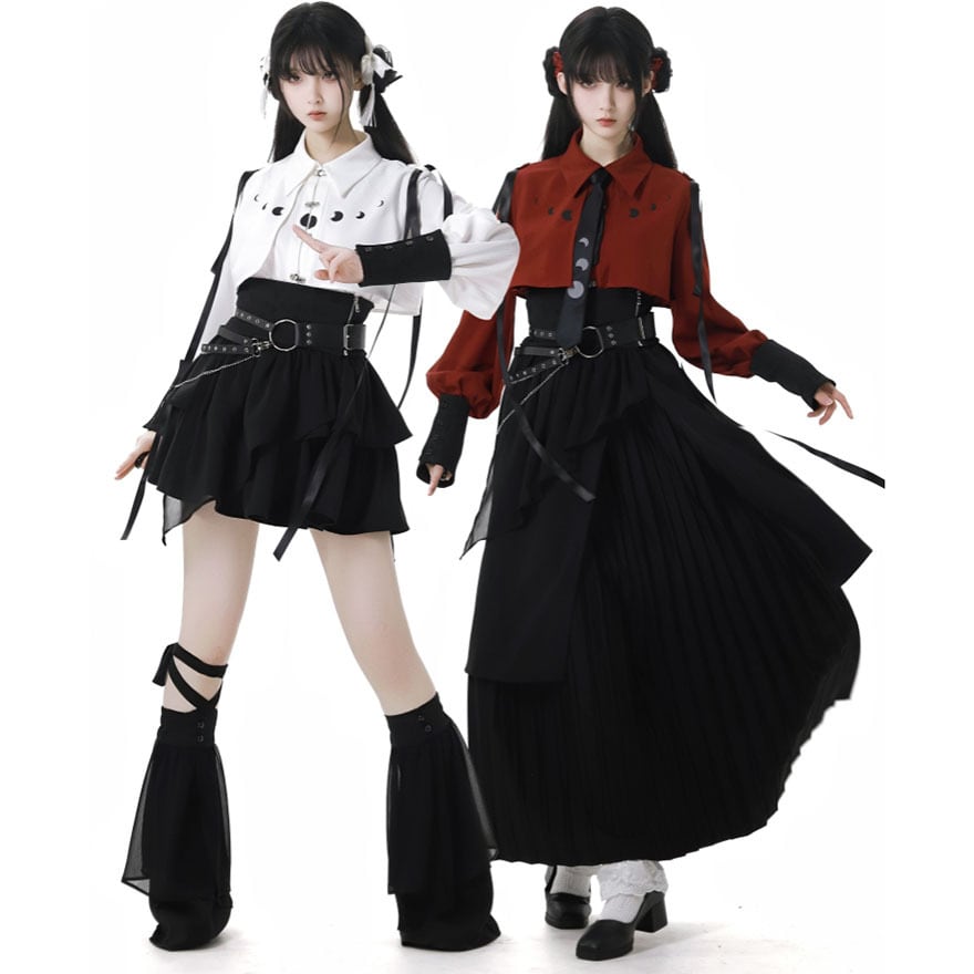 サブカル 服 地雷系 通販 ミニスカート フリルスカート pinksavior