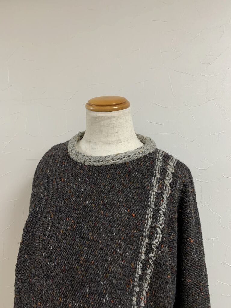 1990's Big Silhouette Wool Sweater "Made in Ireland"