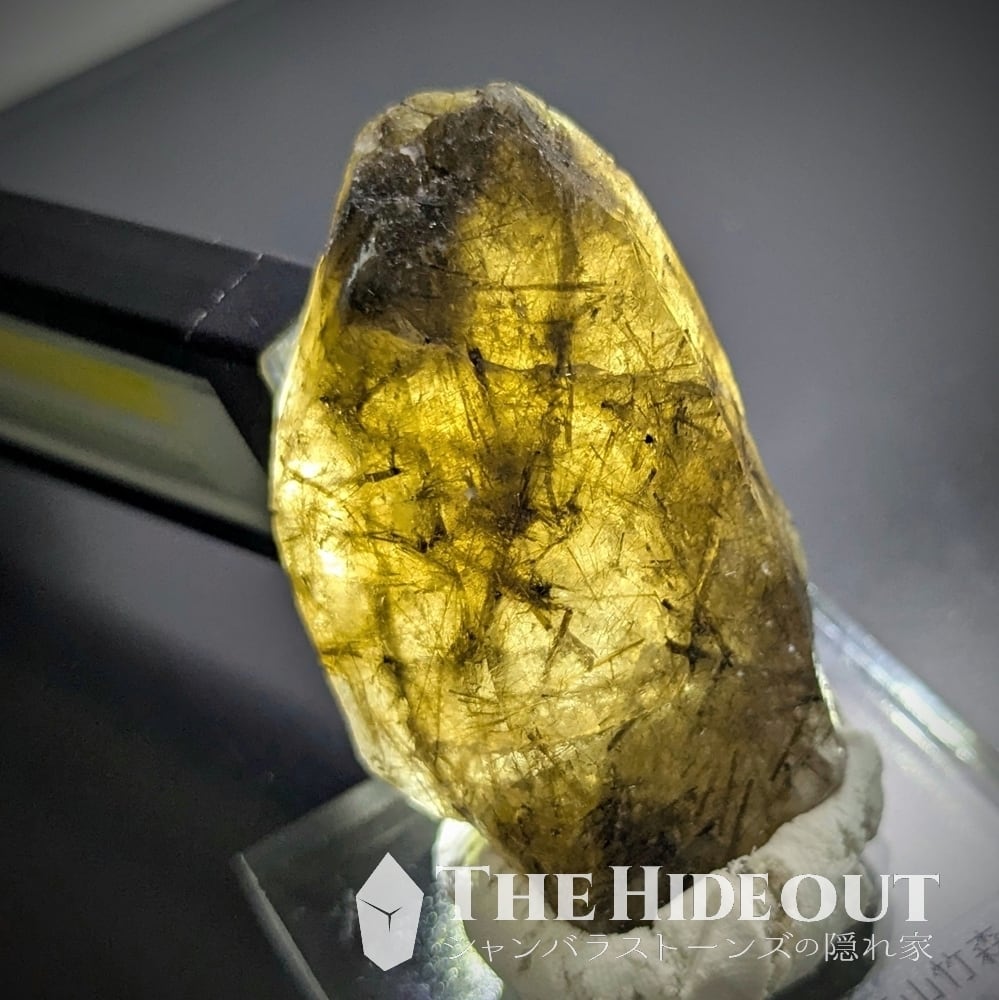 Q2 ☆国産鉱物標本 水晶（星入り、冠水晶） 山梨県・竹森産