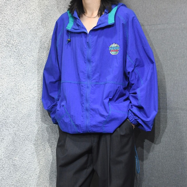 GEAR casino embroidery nylon jacket