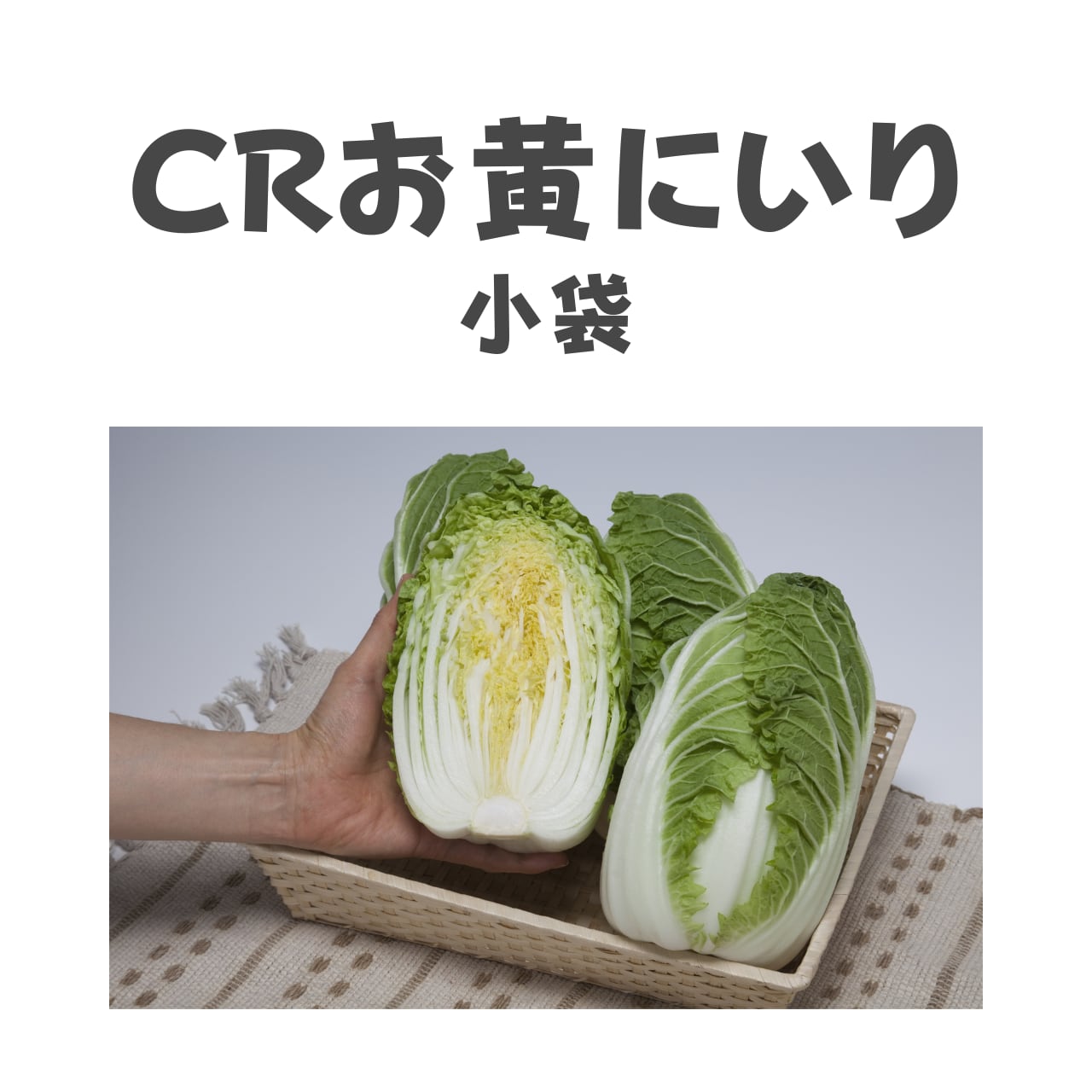 CRお黄にいり ハクサイ種子・DF小袋