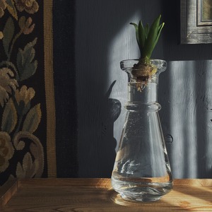 France handblow glass vase 球根用