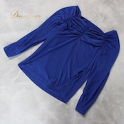 社交ダンス 衣装 スタンダード トップス レッスンウェア Create-Sun クリエイトサン 青 ブルー系 無地 シンプル 長袖 練習着 フォーマル 練習用 衣装 女性用 スポーティー おしゃれ 高品質 伸縮性 洗濯可 フォーマルウェア ダンスウェア カジュアル 着心地 コーディネート 人気ブランド シンプルデザイン 便利 組み合わせ自由