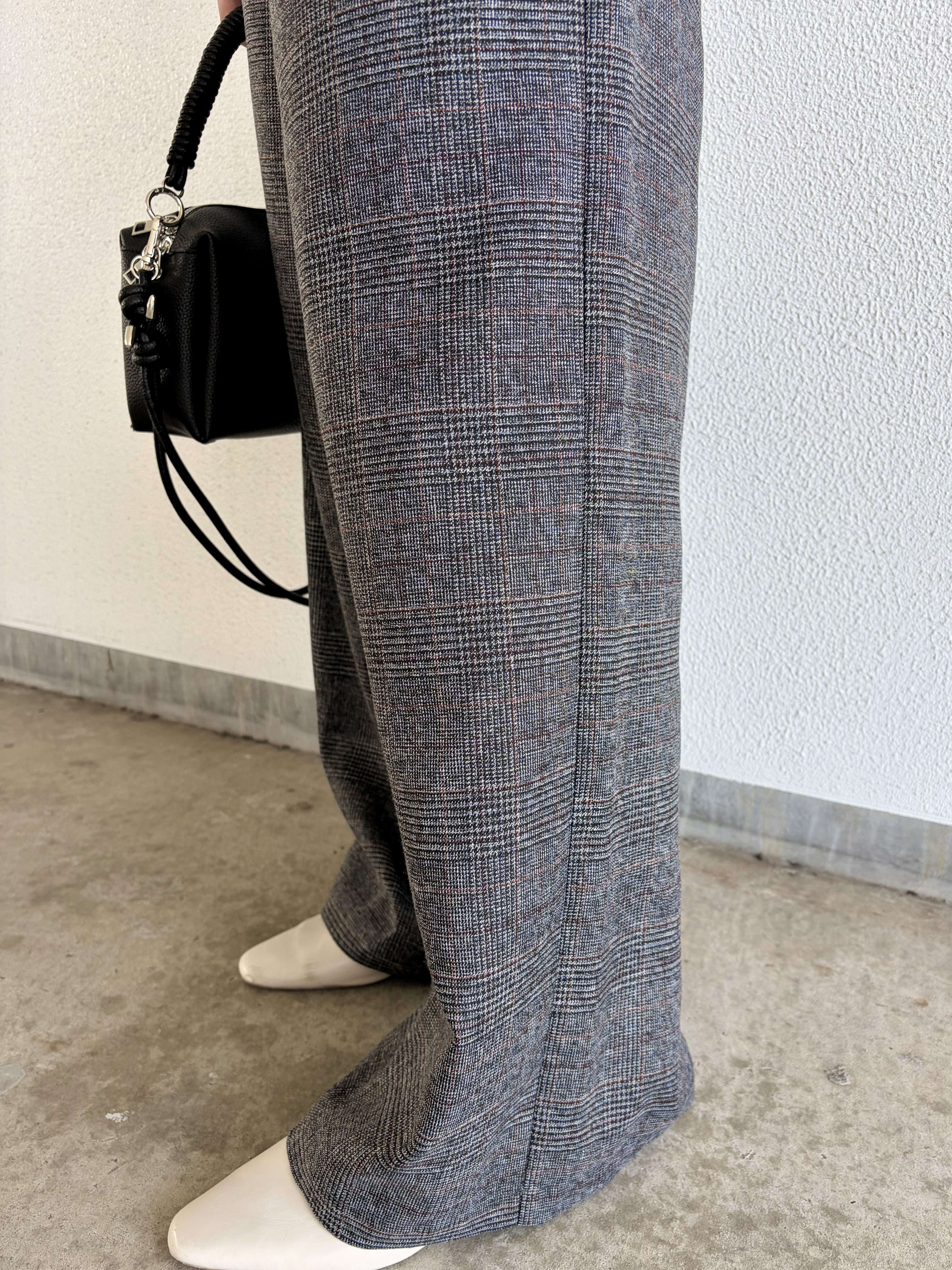 ○○○9286】先染めグレンチェックパンツ（8810-65042） | 9286