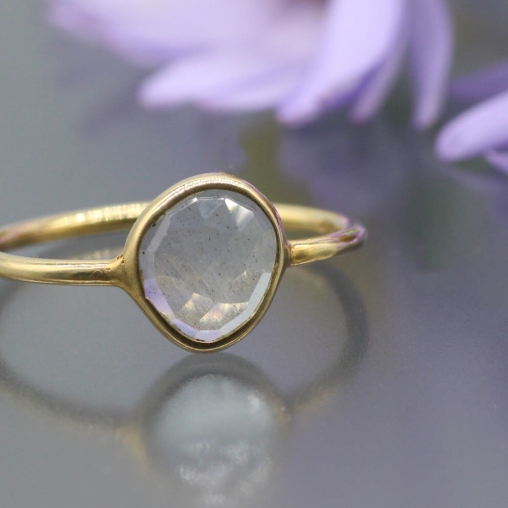 k様 アマゾナイト リング 16号 大粒アマゾナイトリング【11.5号 12号