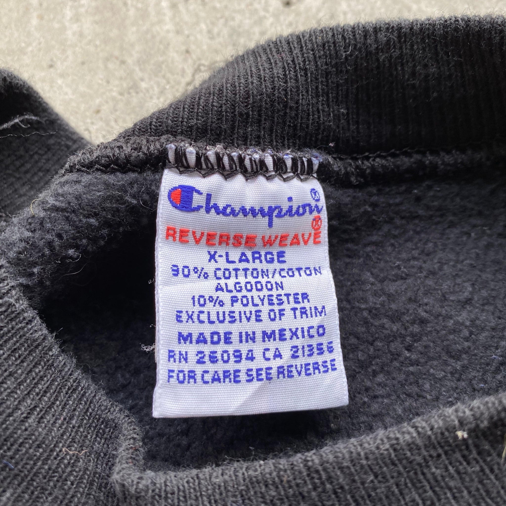 90年代 ビンテージ 刺繍タグ メキシコ製 Champion チャンピオン 