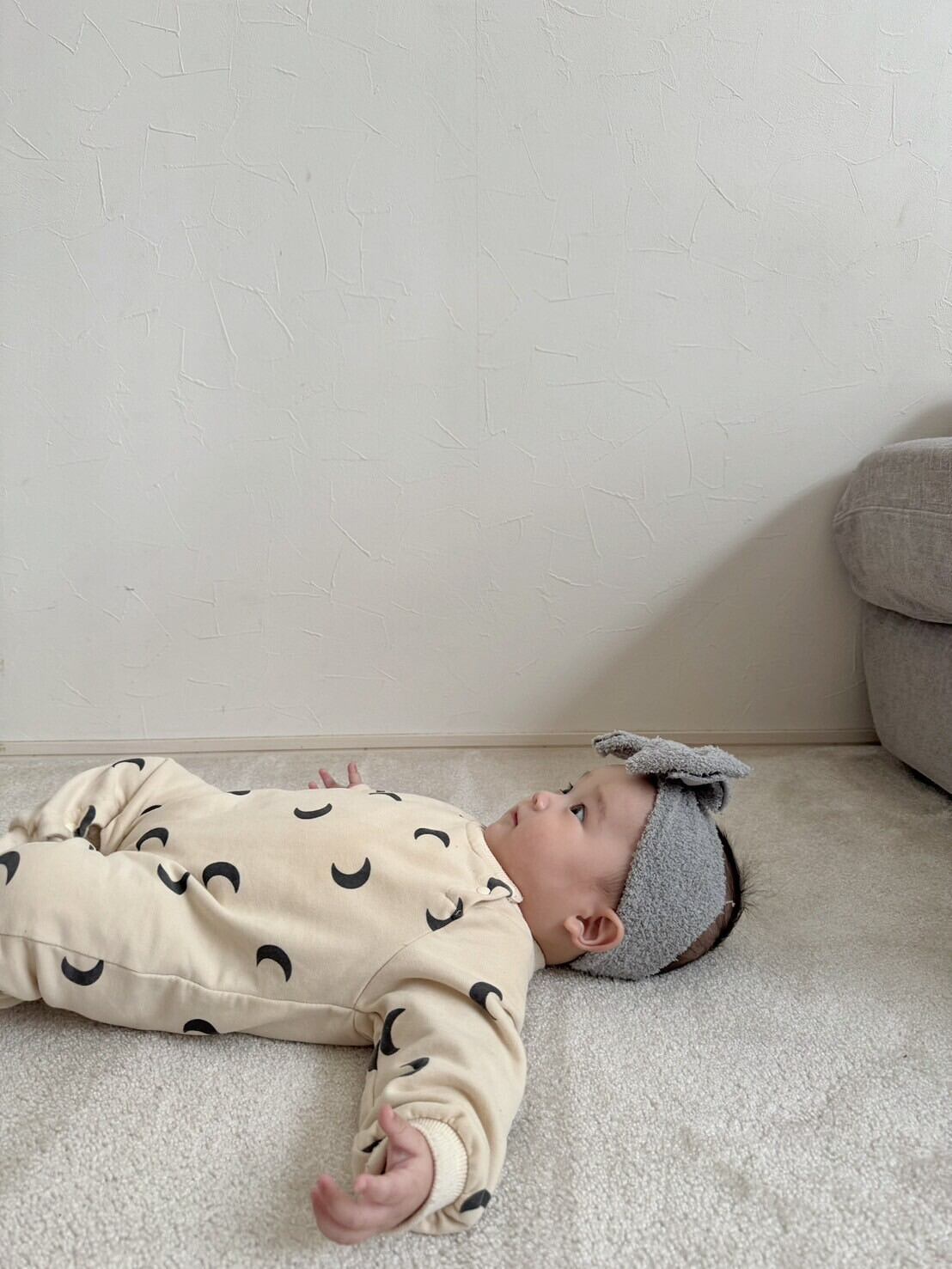 もこもこリボンヘアバンド