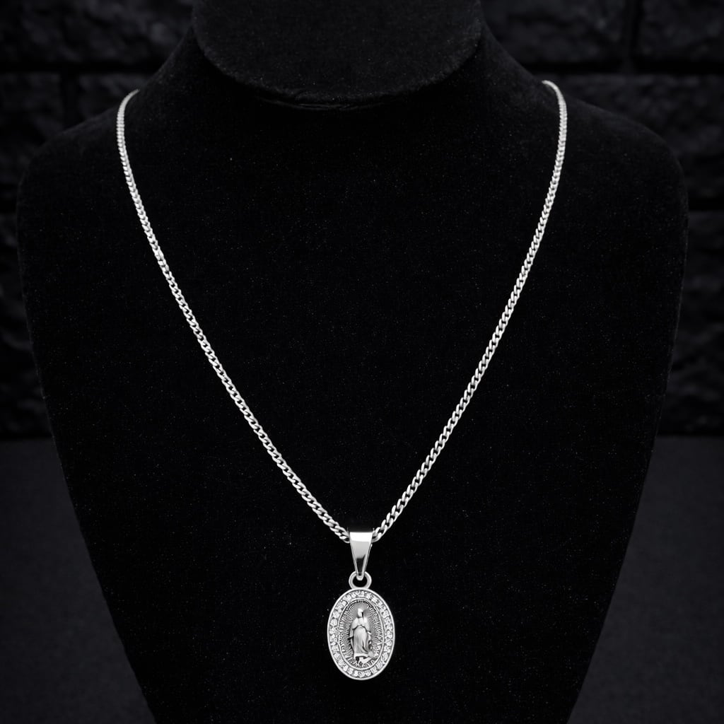 Grace Maria Necklace Silver | unru湘南/公式