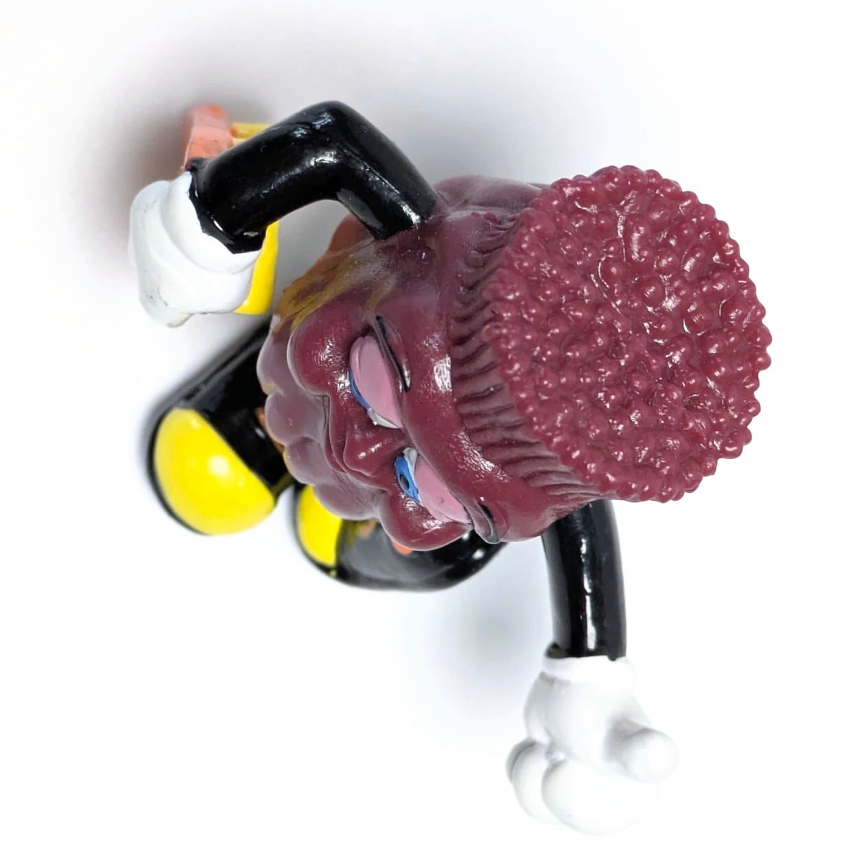 ☆ DEADSTOCK / VINTAGE 1991 ☆ 【 California Raisins(カリフォルニアレーズン)】『 Buster(バスター)/ Hardee's / CARD有り 』 ハーディーズミールトイシリーズ / PVC フィギュア ビンテージトイ 〚アメリカン雑貨 アメトイ〛